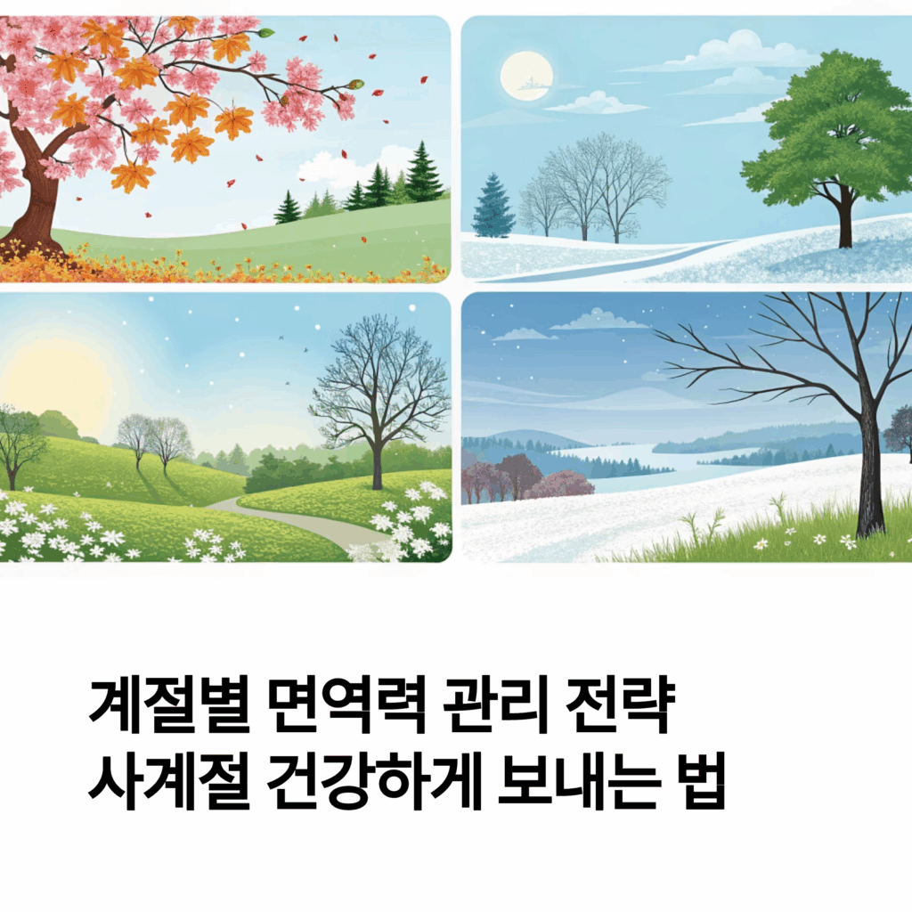 계절별 면역력 관리