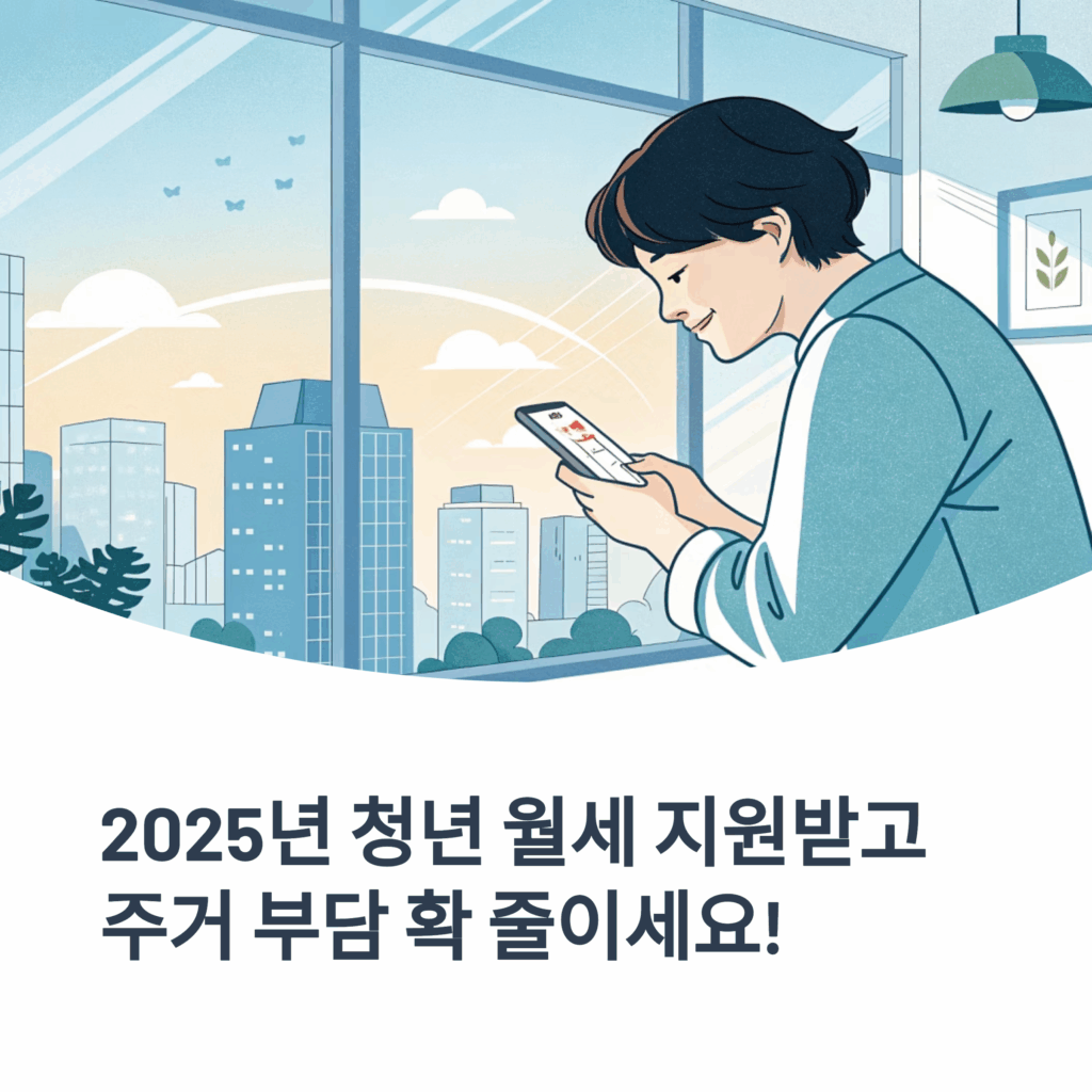 청년 월세 지원 대상자 자격 조건 한눈에 보기