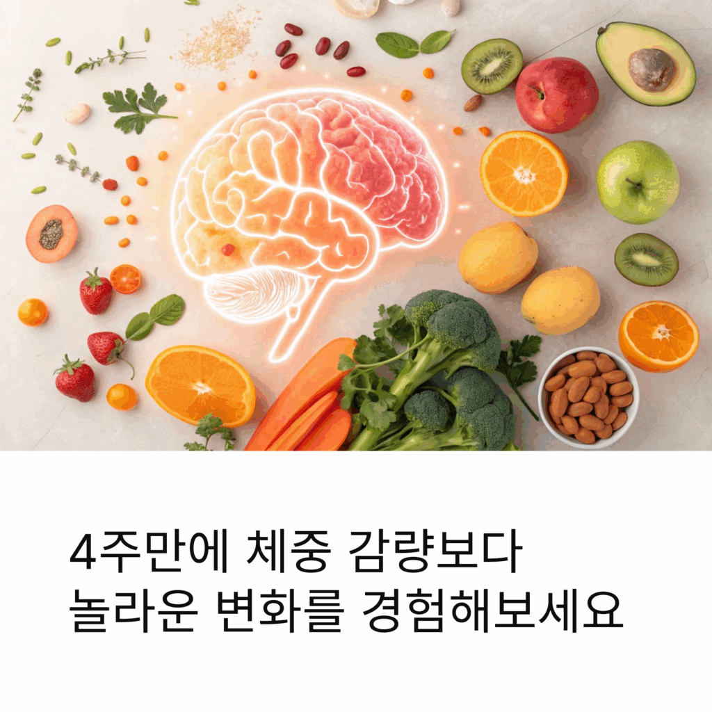 스위치온 다이어트 4주 — 뇌과학 기반 변화 일지