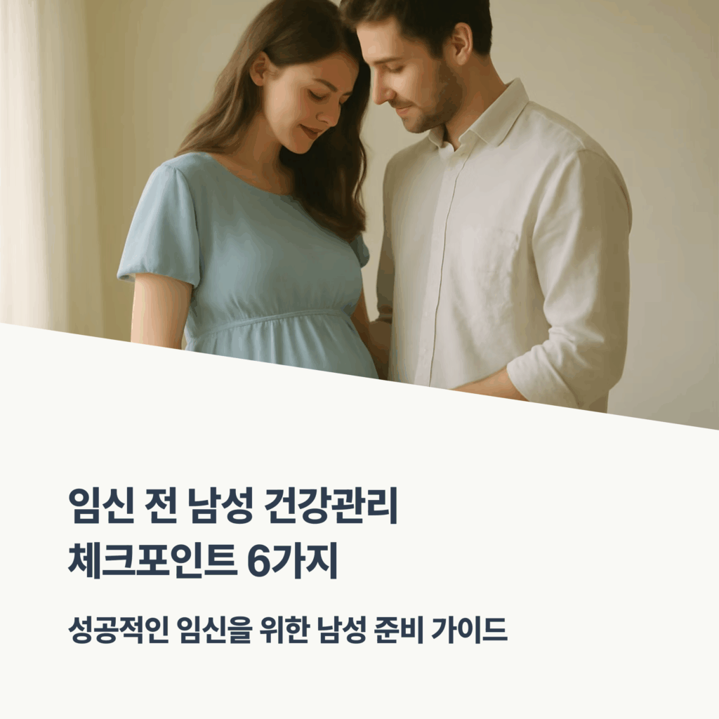 남성 임신 준비 6가지 - 건강한 정자를 만들자!!