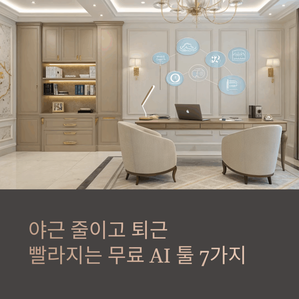 야근 줄이는 AI툴 7가지 - 퇴근이 빨라지는 방법