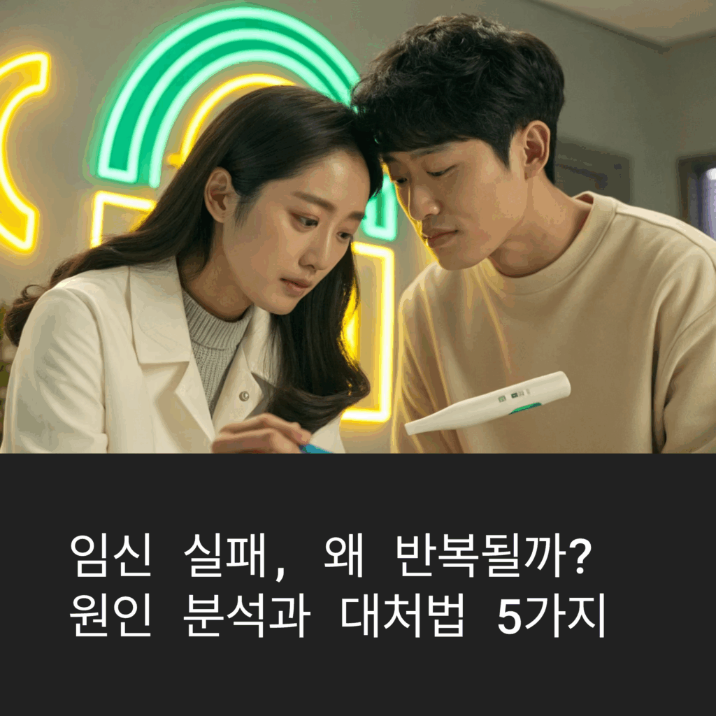 임신 실패 원인, 왜 반복될까? 분석과 대처법 5가지